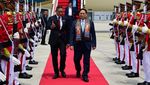 Momen Menparekraf Sandiaga Uno Sambut Kedatangan PM Vietnam