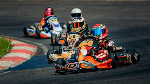 Pebalap Gokart Cilik Abyan Aqila sukses mengikuti Eshark Rok Cup Asia Indonesia 2023 di Sentul Carting International Circuit, Bogor.