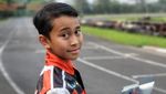 Pebalap Gokart Cilik Abyan Aqila Dulang Prestasi di Eshark Rok Cup