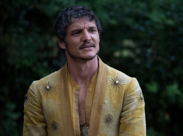 Penampilan Pedro Pascal di serial Game of Thrones.