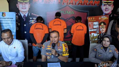 Pelaku pemerkosaan siswi SMP di Lombok Barat, NTB ditangkap.