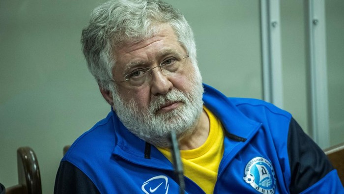 Ukrainian business tycoon and one of Ukraine's most prominent billionaires Ihor Kolomoisky appears at a court session about a preventive measure against him, amid Russia's attack on Ukraine, in Kyiv September 2, 2023. REUTERS/Vladyslav Musiienko