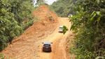 Penampakan Terkini Proyek Jalan Perbatasan Kalbar Tembus ke Kaltim 608 Km