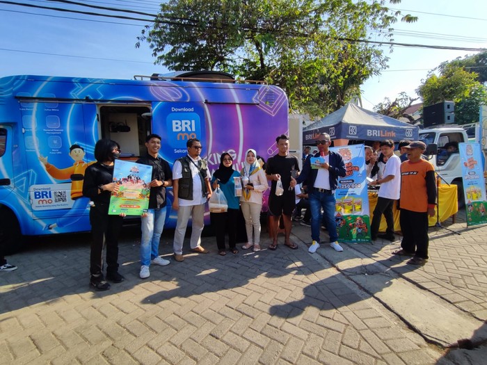 Pesta Rakyat Simpedes BRI di Pasar Bungkal Ponorogo