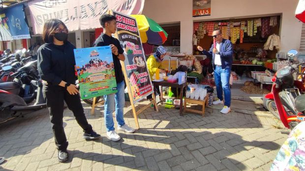 Pesta Rakyat Simpedes BRI di Pasar Bungkal Ponorogo