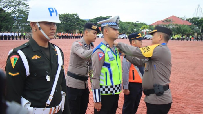 Polda Aceh menggelar operasi Zebra Seulawah 2023 mulai hari ini hingga 14 hari ke depan. (Foto: Dok Polda Aceh)