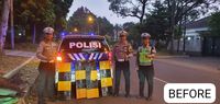 Respons Aduan Warga, Polresta Bogor Pasang Speed Trap Di Jl Merak Tanah ...