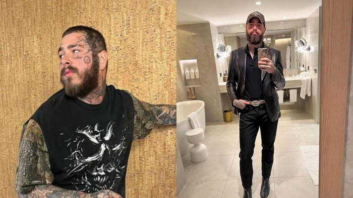 Post Malone Sukses Pangkas BB 25 Kg, Penampilan Barunya Bikin Pangling