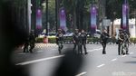 Jelang KTT ASEAN, Prajurit TNI dan Panser Siaga di JCC Senayan