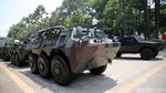 Jelang KTT ASEAN, Prajurit TNI dan Panser Siaga di JCC Senayan