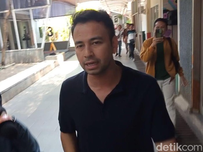 Raffi Ahmad saat ditemui di kawasan Jakarta Selatan.
