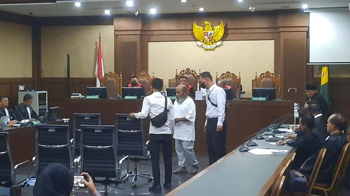 Sidang Lukas Enembe (Yogi-detikcom)