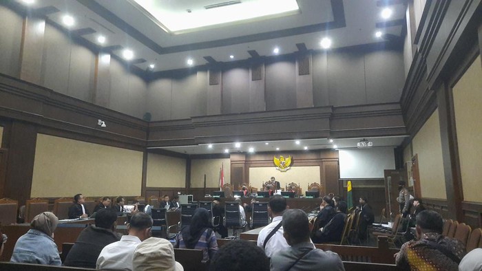 Sidang Lukas Enembe (Yogi-detikcom)