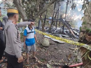 Lansia 80 Tahun di Soppeng Tewas Terjebak Kebakaran, 2 Rumah Hangus