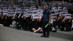 Demo di Korsel Buntut Guru SD Bunuh Diri Karena Ditindas