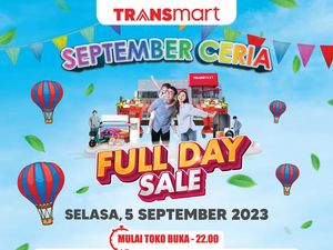 Full Day Sale Hadir Lagi di Transmart Medan, TV 50 inch Cuma Rp 4,9 Jutaan