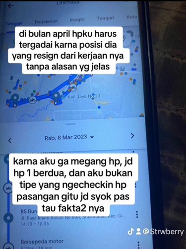 Video viral di TikTok, seorang wanita curhat bahwa sudah ditipu oleh suaminya sendiri dan meninggalkan banyak utang.
