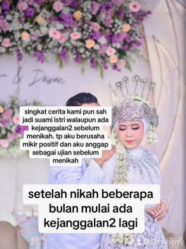 Video viral di TikTok, seorang wanita curhat bahwa sudah ditipu oleh suaminya sendiri dan meninggalkan banyak utang.