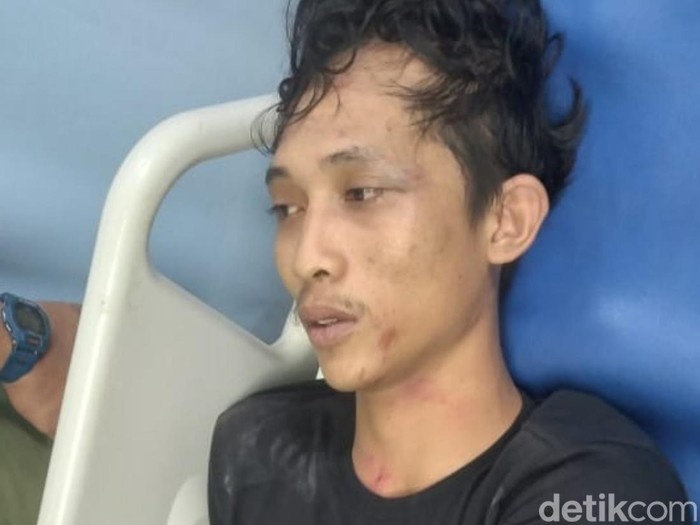 Begal sadis di Palembang yang lukai satu polisi saat pengejaran.