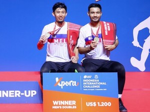 Ganda Putra Berry/Rian Jadi Juara Xpora Indonesia International Challenge