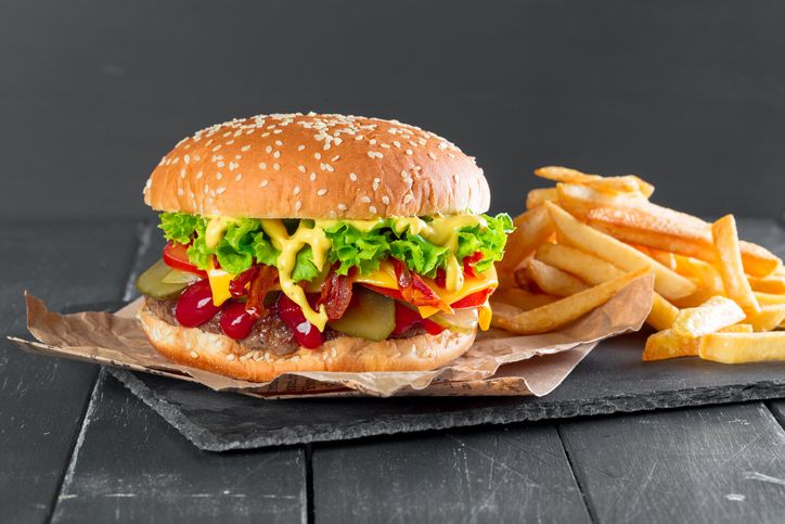 Blenger burger