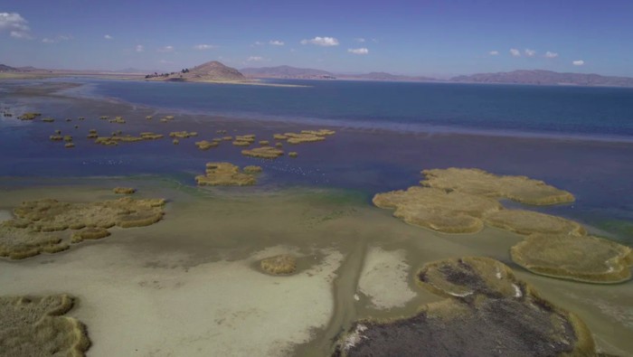 Danau Titicaca kering