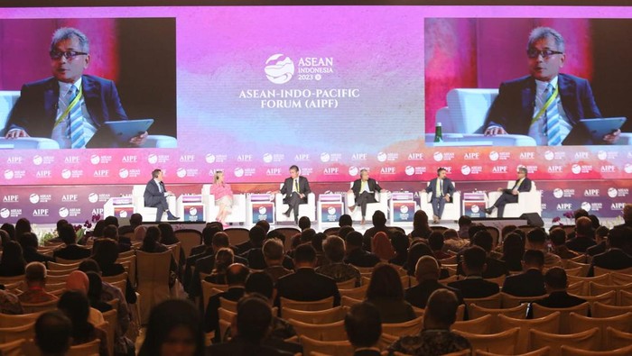 Dirut BRI Sunarso dalam ajang ASEAN-Indo Pacific Forum