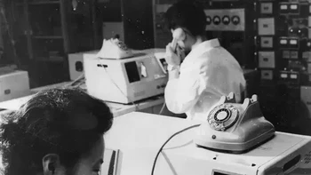 Ini adalah View Phone, telepon video yang dikembangkan oleh Toshiba pada tahun 1964 yang memungkinkan video call secara real-time Foto: Buzzfeed