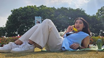 Cahaya cerah luar ruangan, bisa tampil sempurna. Foto: Aisyah/detikINET