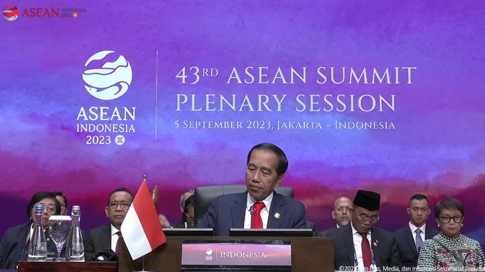 Jokowi buka KTT ASEAN (YouTube Sekretariat Presiden)
