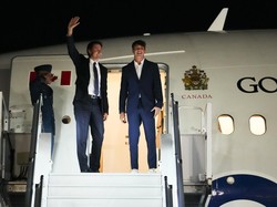 Tiba di Jakarta, Ini Potret Anak Justin Trudeau yang Warisi Ketampanan Ayah