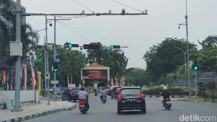 Kamera ETLE di Riau tak aktif. (Raja Adil Siregar/detikSumut)