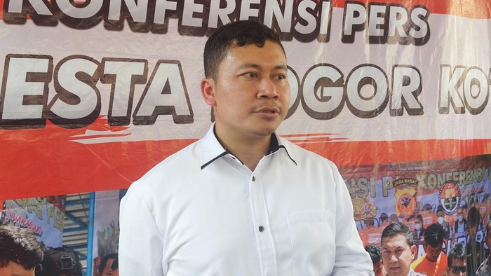 Kasatreskrim Polresta Bogor Kota Kompol Rizka Padhila (Sholihin-detikcom)