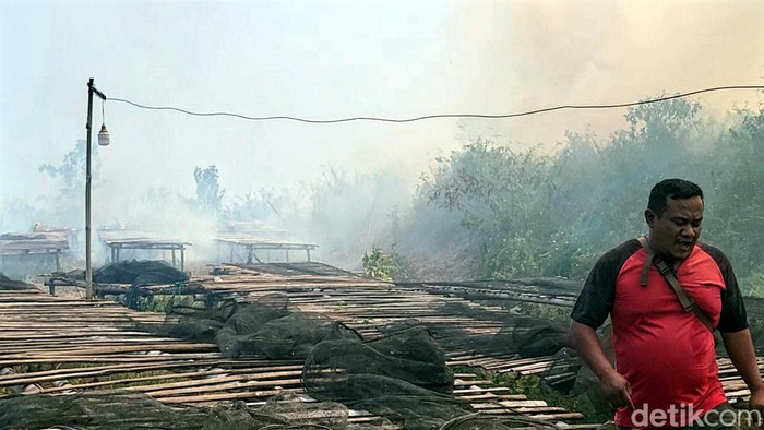 Kebakaran di Sukabumi