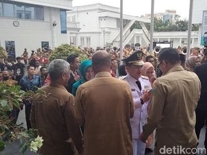 Kedatangan Pj Gubsu Hassanudin Disambut Antusias