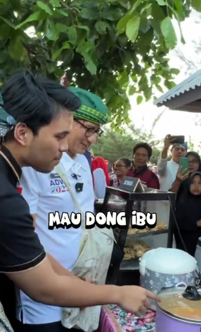 Keseruan Thariq Halilintar Saat Masak dan Traktir Sandiaga Uno Makan