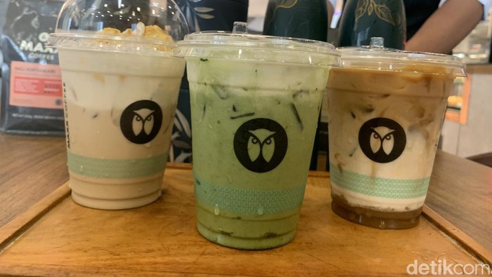 Kopi lokal dengan variasi kekinian di Maxx Coffee. (Kartika Sari/detikSumut)