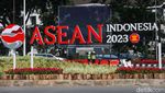 KTT ASEAN Dimulai, Begini Rekayasa Lalu Lintas di Bundaran Senayan