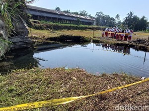 Melihat Lokasi Kubangan Bekas Galian di Banyumas yang Tewaskan 3 ABG