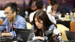 Melihat Kesibukan Wartawan Mengabarkan KTT ASEAN 2023
