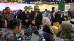 Momen Menkominfo Kunjungi Media Center KTT ASEAN 2023