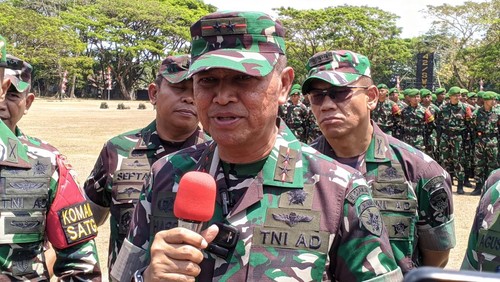 Panglima Kodam (Pangdam) IX/Udayana Mayjen Harfendi di Mataram, NTB, Selasa (5/9/2023).