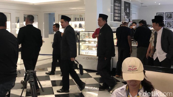 Partai Masyumi ke NasDem Tower. (Anggi Muliawati/detikcom).
