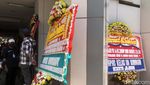 Pelantikan Pj Gubernur, Kantor Kemendagri Penuh Karangan Bunga