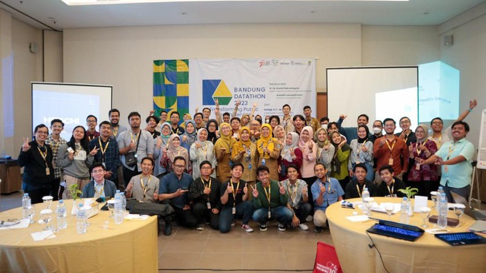 Pembukaan acara Bandung Datathon 2023.