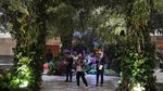 Penampakan Hutan Selamat Datang KTT ASEAN di JCC Senayan