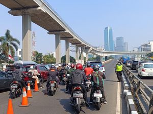 Pengalihan Arus saat KTT ASEAN, Gatsu Arah Slipi Ditutup Sementara