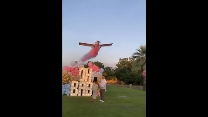 Pesta pengumuman jenis kelamin atau gender reveal