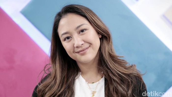 Sherina saat berkunjung ke kantor detikcom.
