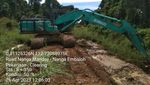 Potret Jalan di Kapuas Hulu Mulai Dipoles